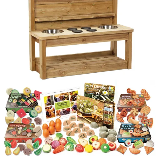 Grande Cuisine de Boue plus Set Cuisine de Boue PT1143 — Millhouse Jouets Éducatifs École