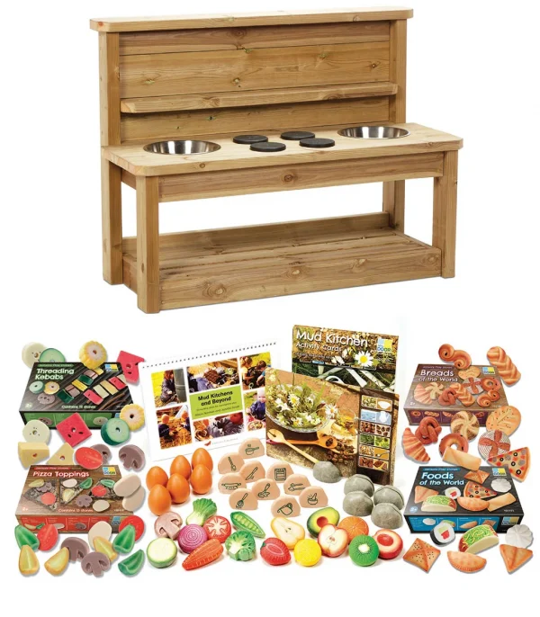 Grande Cuisine de Boue plus Set Cuisine de Boue PT1143 — Millhouse Jouets Éducatifs École