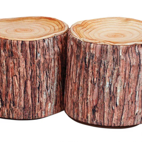 Grand siège en tronc d'arbre (set de 2) — Millhouse Lernspielzeug Schule