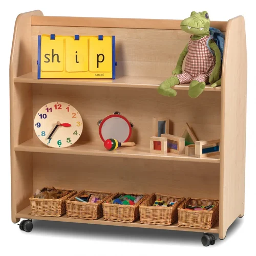 Grand chariot de service double face — Millhouse Lernspielzeug Schule