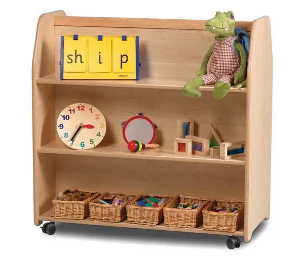 Grand chariot de service double face — Millhouse Lernspielzeug Schule