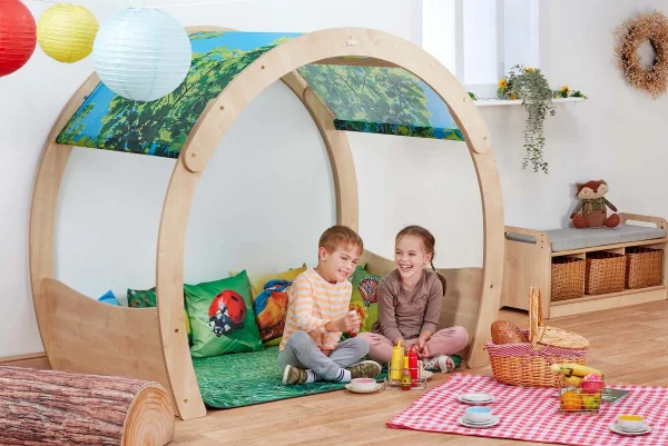 Grand Cosy Cove Plus - Ensemble d'accessoires Naturels