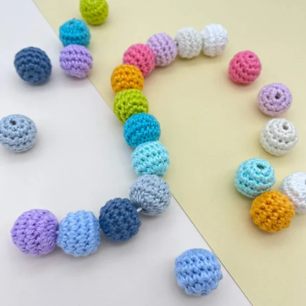 Perle au crochet 16mm — Kiki-Ena Matériel de loisirs créatifs Bois naturel
