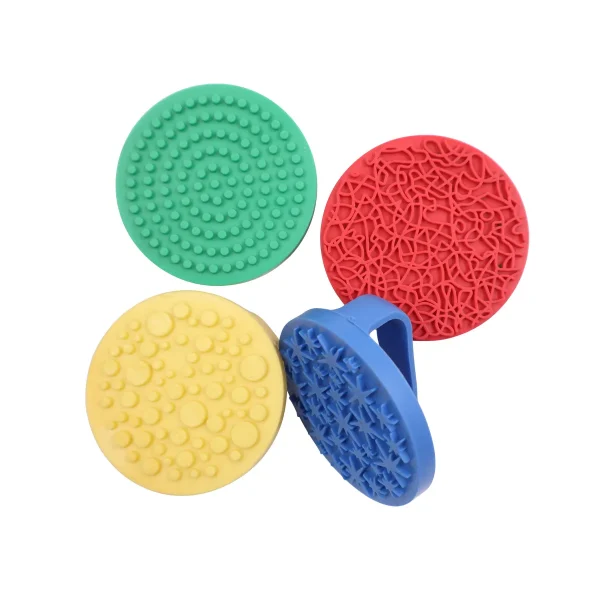 Tampon Paume Motifs Set de 4 — Eduplay jouet pédagogique Maternelle