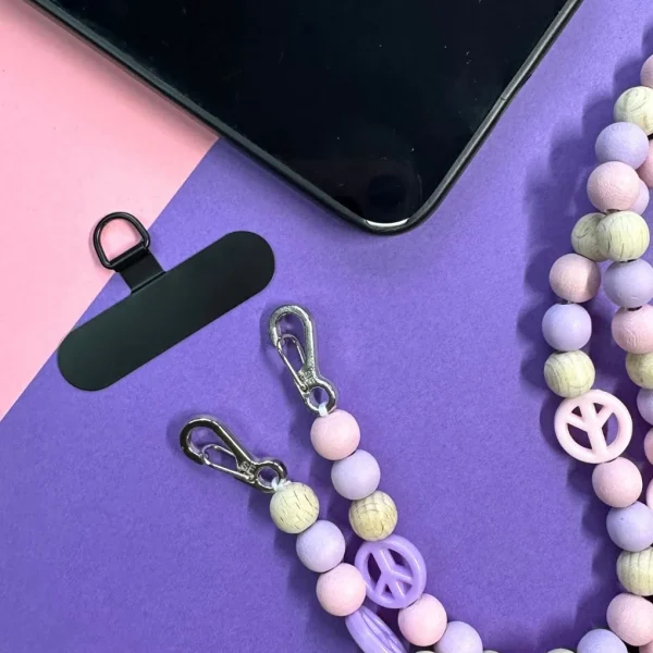 Porte-Chaîne pour Téléphone Universel — Kiki-Ena Matériel de Loisirs Créatifs Bois Naturel