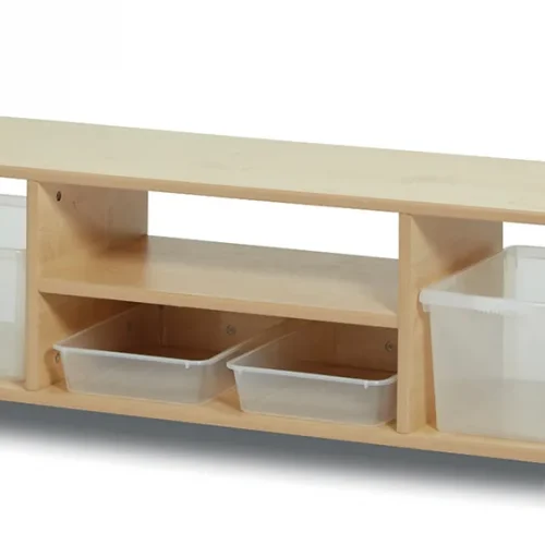 Support chevalet/chariot de rangement haut (4 stations) — Millhouse Jouets Éducatifs École