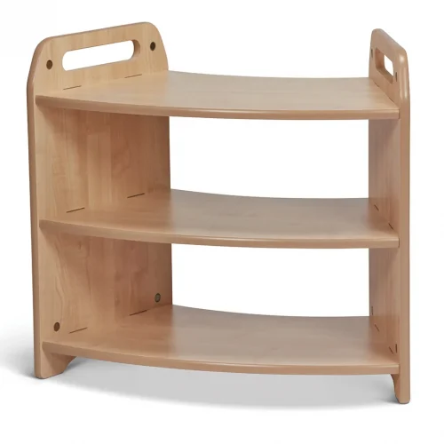 Étagère pivotante haute, ouverture 45° (L750mm) — Millhouse Lernspielzeug Schule
