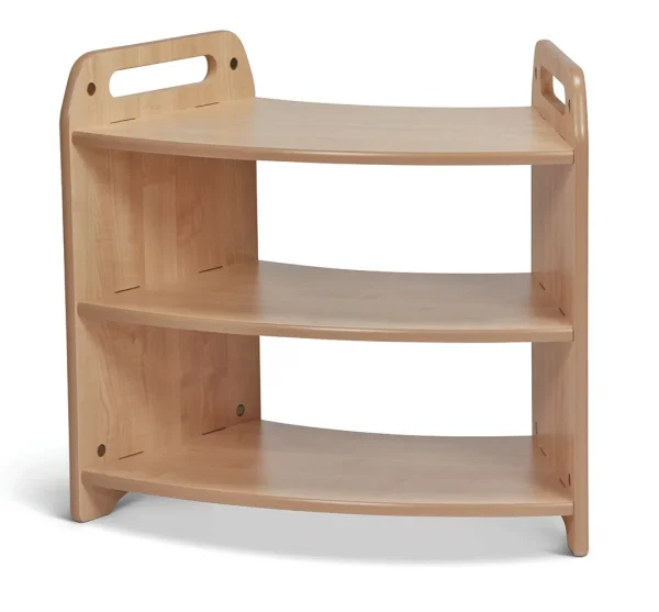 Étagère pivotante haute, ouverture 45° (L750mm) — Millhouse Lernspielzeug Schule