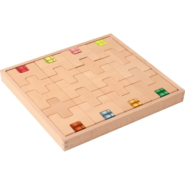 Kit de construction en bois Blocs H et + — Eduplay jouet pédagogique