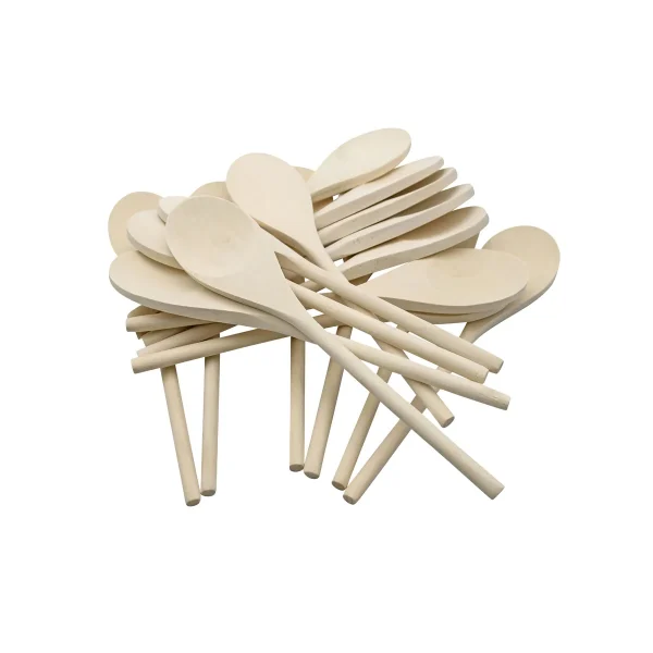 Cuillères en Bois Lot de 24 — Eduplay jouet pédagogique maternelle