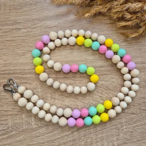 Bijou de téléphone bonbon multicolore
