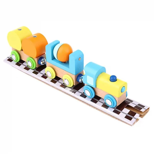 Jouet en bois "Train" — Millhouse Jouet éducatif École