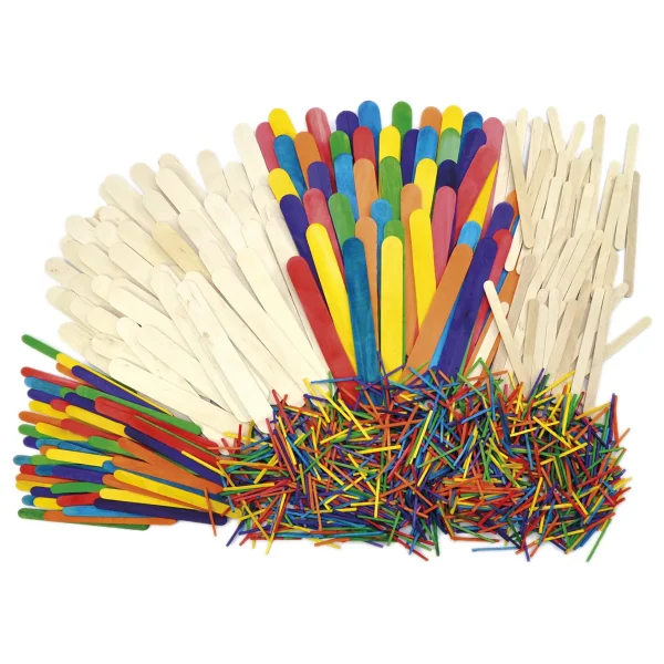 Ensemble de 1200 bâtons en bois — Jouet éducatif Eduplay