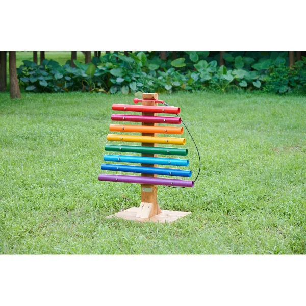 Tubes sonores horizontaux — Kiki-Ena Matériel créatif Bois naturel