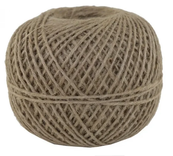 Corde de jute fibre naturelle • Ø 1mm • 1 mètre — Kiki-Ena Bastelmaterial Naturholz