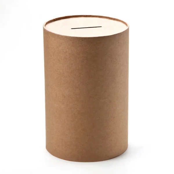 Tirelire carton avec couvercle amovible — Eduplay jouet pédagogique crèche