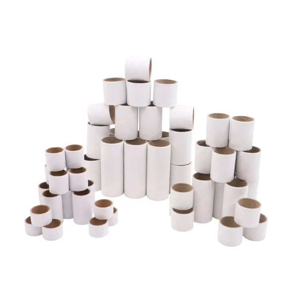 Tubes en carton pour créations, lot de 54 — Eduplay jouet éducatif crèche