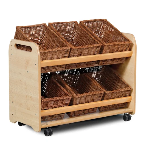 Sac de rangement basculant avec 6 paniers — Millhouse Jeux Éducatifs École