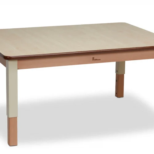 Petite table rectangulaire (L 960 x P 695), hauteur réglable — Millhouse Jeu Éducatif École