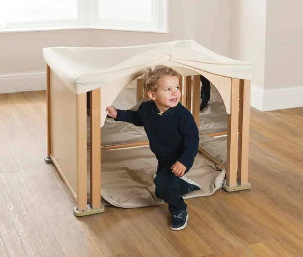 Ensemble de démarrage panneau de jeu enfant – Ensemble confortable de grottes miroir — Millhouse Jeu éducatif École