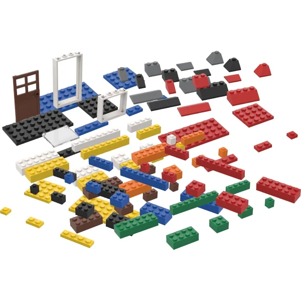 Ensemble briques à clipser Assortiment de base 500 pièces — Eduplay jouet éducatif