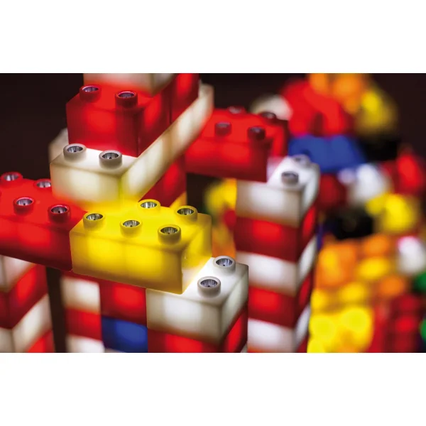 Ensemble briques à clipser Light Stax Junior KIGA 180 pièces — Eduplay jouet éducatif
