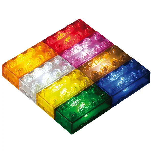 Ensemble briques à clipser Light Stax KIGA 360 pièces — Eduplay jouet éducatif