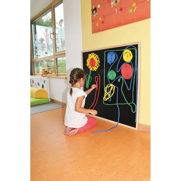Tableau d'accrochage 1x1 m — Eduplay jouet éducatif préscolaire