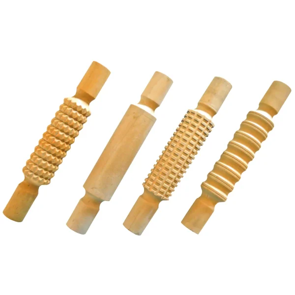 Tampon rouleau pâte à modeler - Set de 4 — Eduplay jouet éducatif maternelle