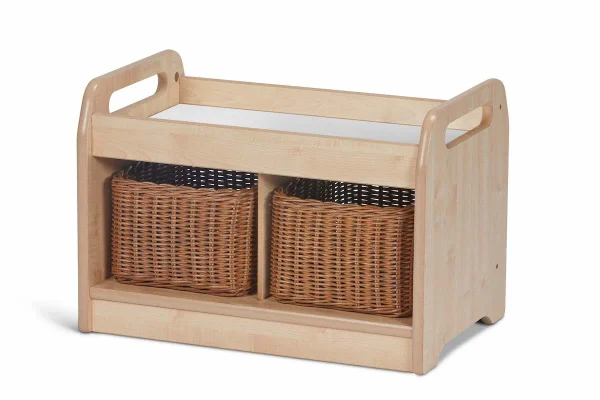 Unité compacte et basse avec miroir (vide) — Millhouse Jeux Éducatifs École