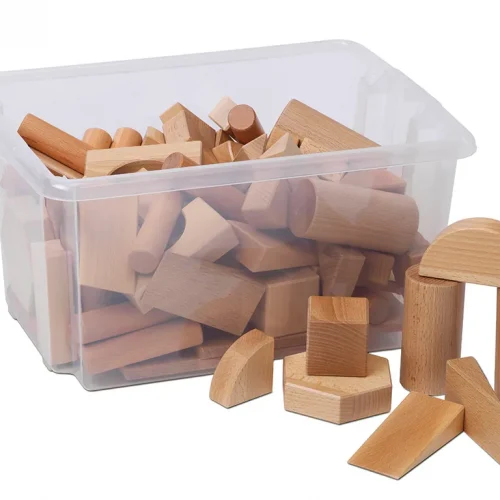 Ensemble de construction 3 – Ensemble avec différentes formes — Millhouse Jouets éducatifs École
