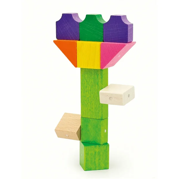 Kooglo 300 pièces naturel et coloré — Eduplay jeu éducatif maternelle