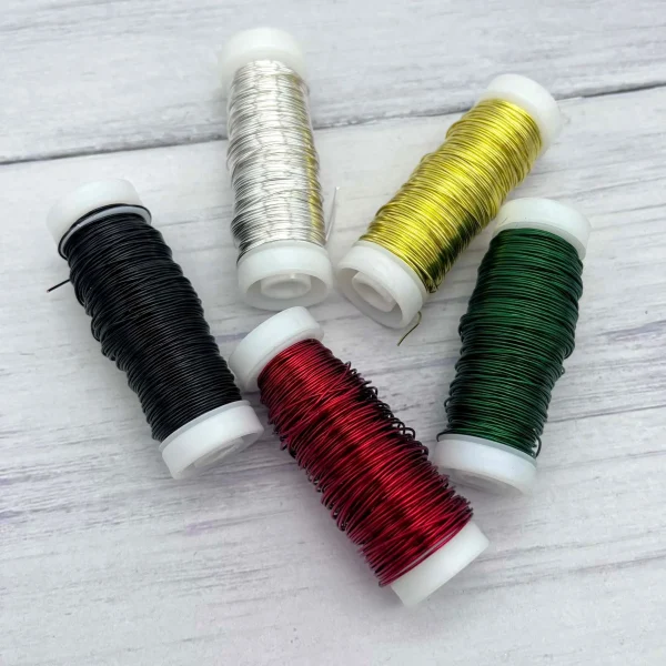 Fil de cuivre Ø 0,5mm • 25 mètres — Kiki-Ena Matériel de bricolage Bois naturel