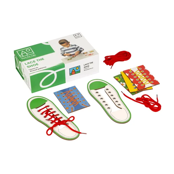Enfile la chaussure — Eduplay jeu pédagogique Kita