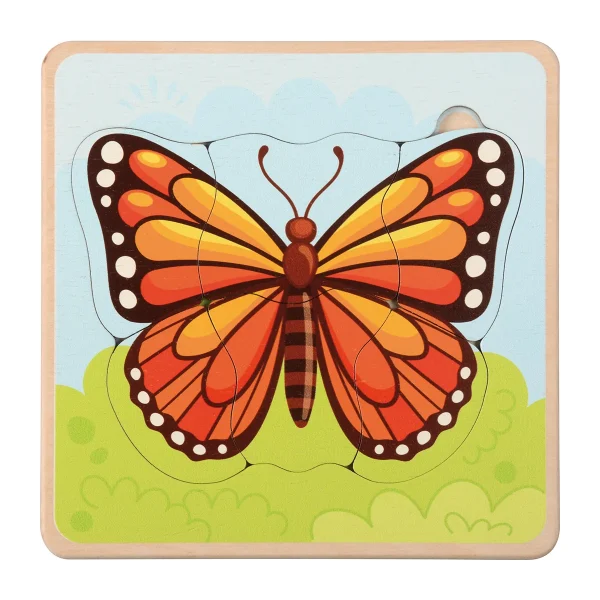 Puzzle Cycle de vie Papillon — Eduplay jouet pédagogique