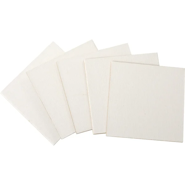 Toiles à peindre 10 x 10 cm lot de 5 — Eduplay jouet pédagogique crèche