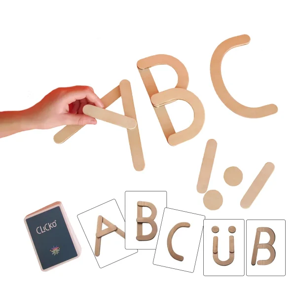 Apprends les lettres 11-pièces — Eduplay jeu pédagogique Kita