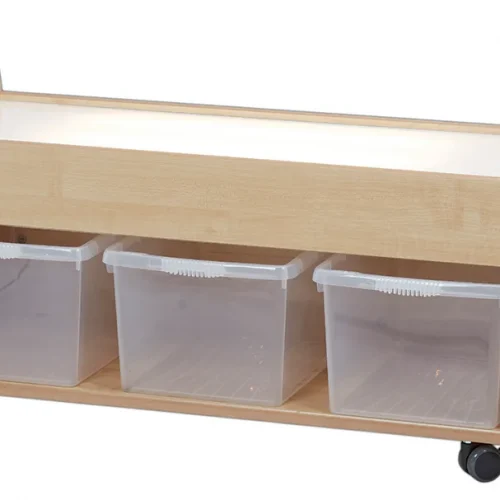 Chariot de table lumineuse pour enfants en version basse — Millhouse jouet éducatif scolaire
