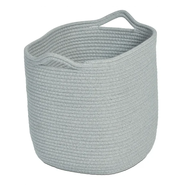 Panier de rangement Gris clair (lot de 6) pour crèche et école maternelle — Millhouse Jouets Éducatifs École