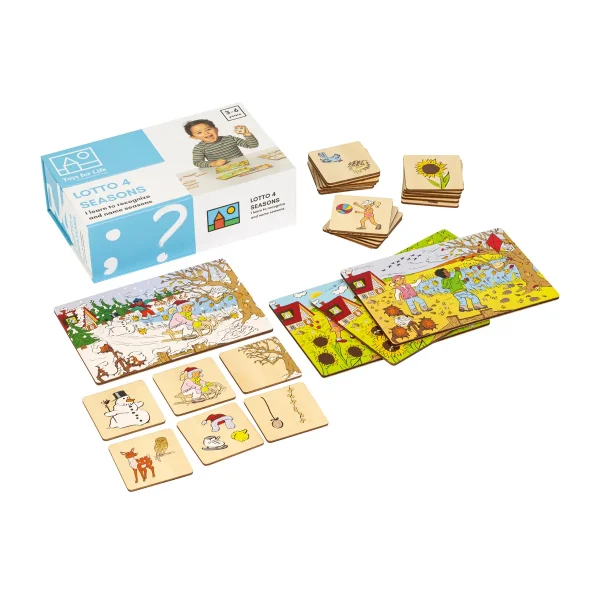 Loto 4 saisons — Eduplay jeu pédagogique Kita
