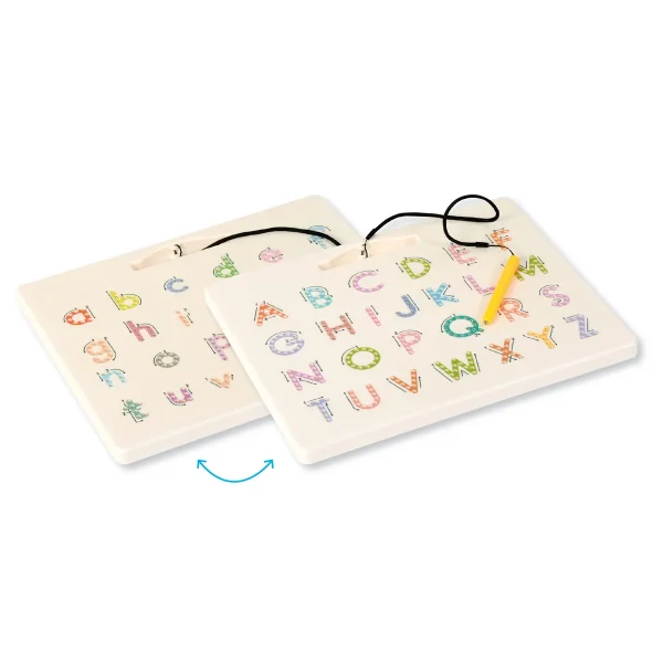 Ardoise magnétique Majuscules et minuscules — Eduplay jouet pédagogique