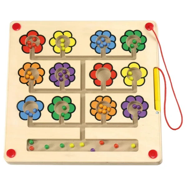 Jeu magnétique fleurs — Eduplay jouet éducatif maternelle