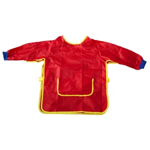 Tablier de peinture rouge