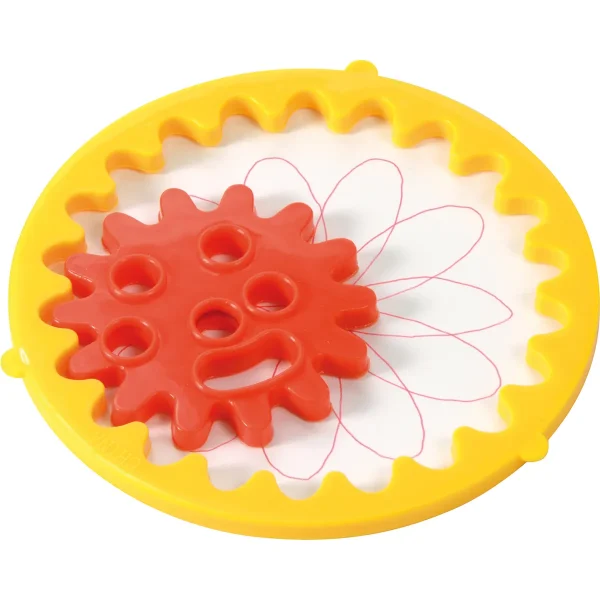 Toupie mandala 2 pièces 10,5 cm lot de 6 — Eduplay jeu éducatif maternelle