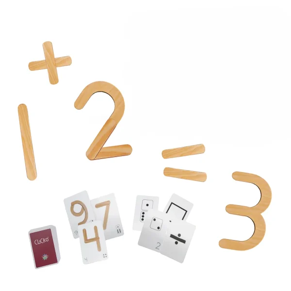 Boîte de mathématiques 23 pièces — Eduplay jouet éducatif maternelle