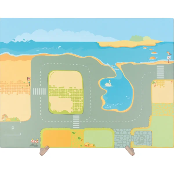 Mega-Tableau magnétique Ville — Eduplay jouet pédagogique crèche