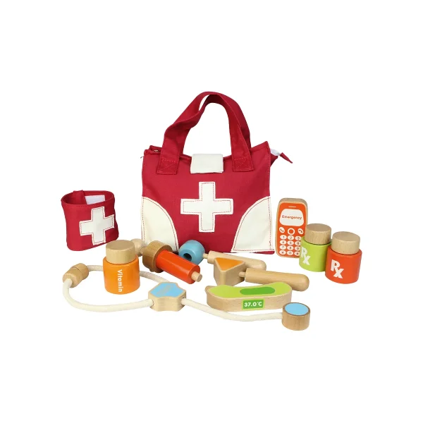 Mon premier kit Docteur — Kiki-Ena Matériel créatif Bois naturel