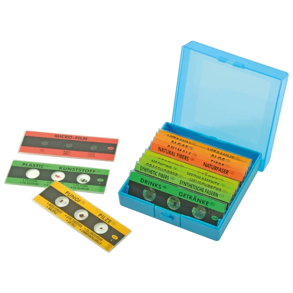 Préparations microscopiques 12 pièces — Eduplay jouet éducatif préscolaire
