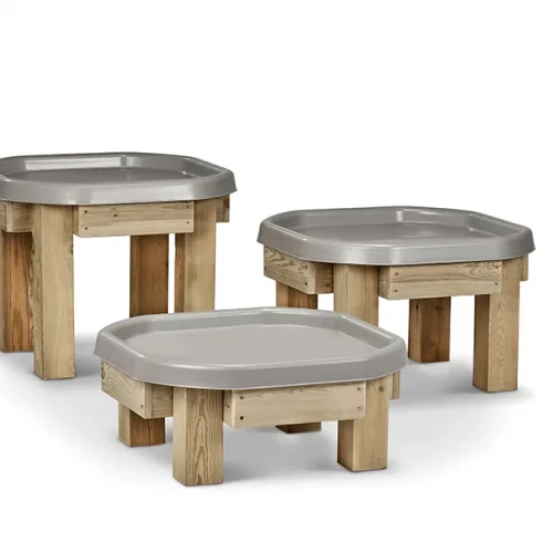 Table Plateau Mini Tuff – Ensemble de 3 Nouveau — Millhouse Jouet Éducatif École