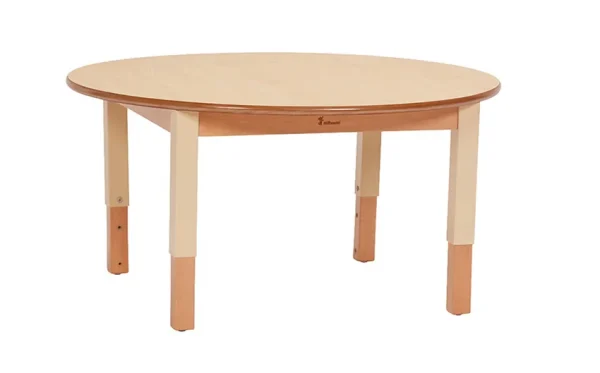 Table ronde moyenne (D900), réglable en hauteur — Millhouse Lernspielzeug Schule
